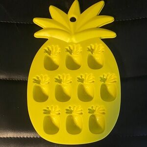 🧡 silicone pineapple ice cube tray mold